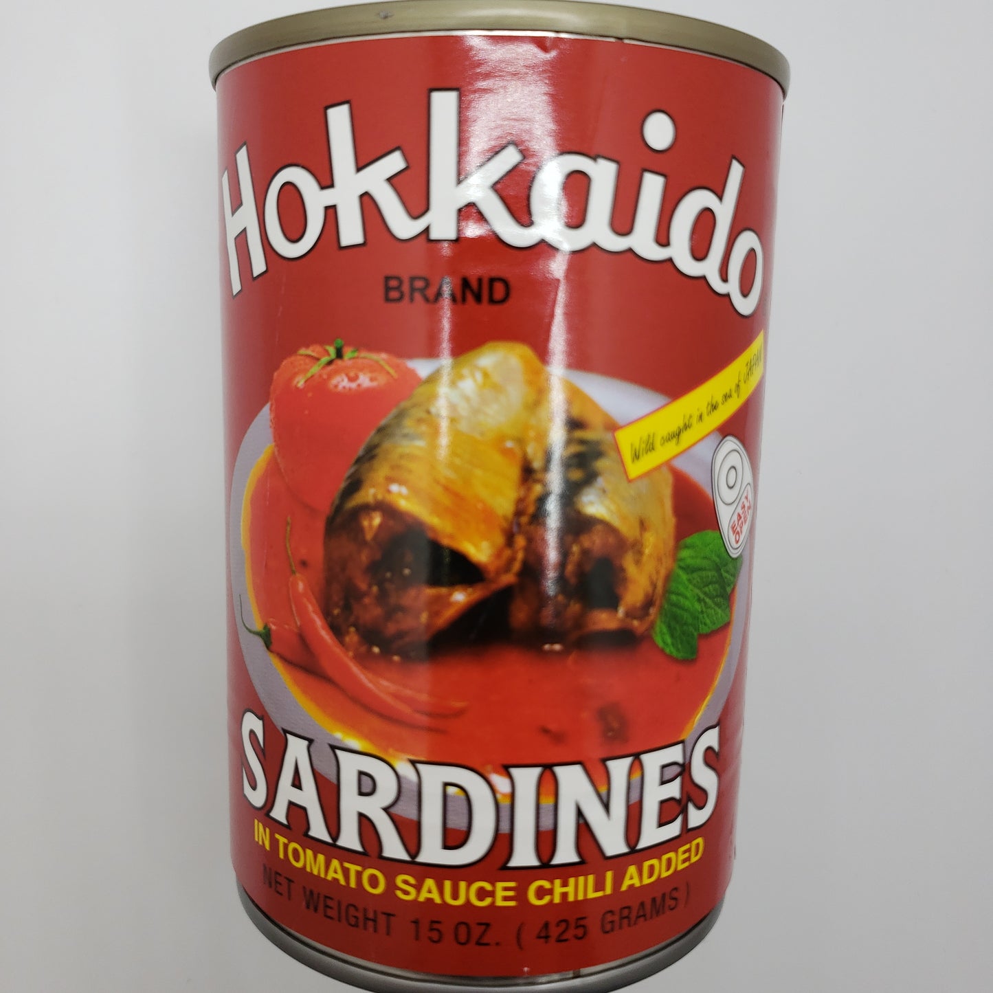 Hokkaido Sardines in Tomato sauce Chili added -5.5oz