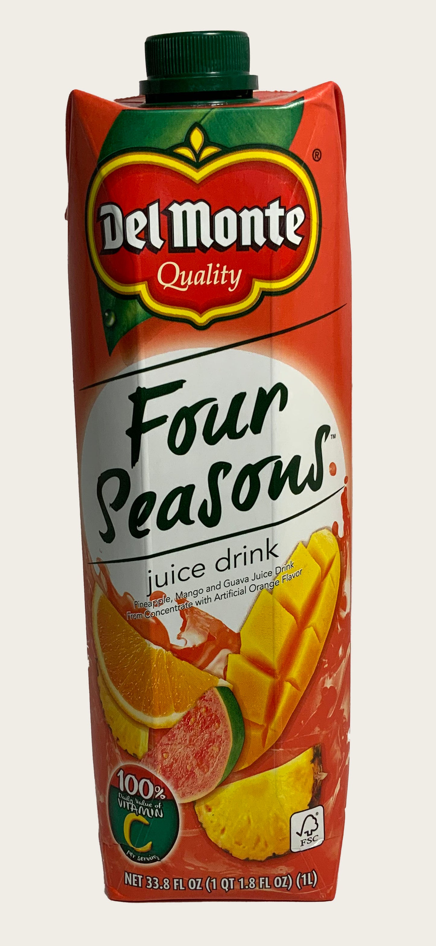 Del Monte Four Seasons Juice Drink - 33.8 (1L)