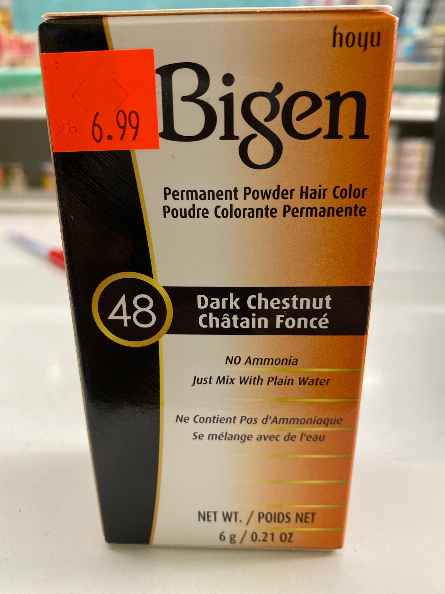 Bigen No. 48 Dark Chesnut 0.21 oz.