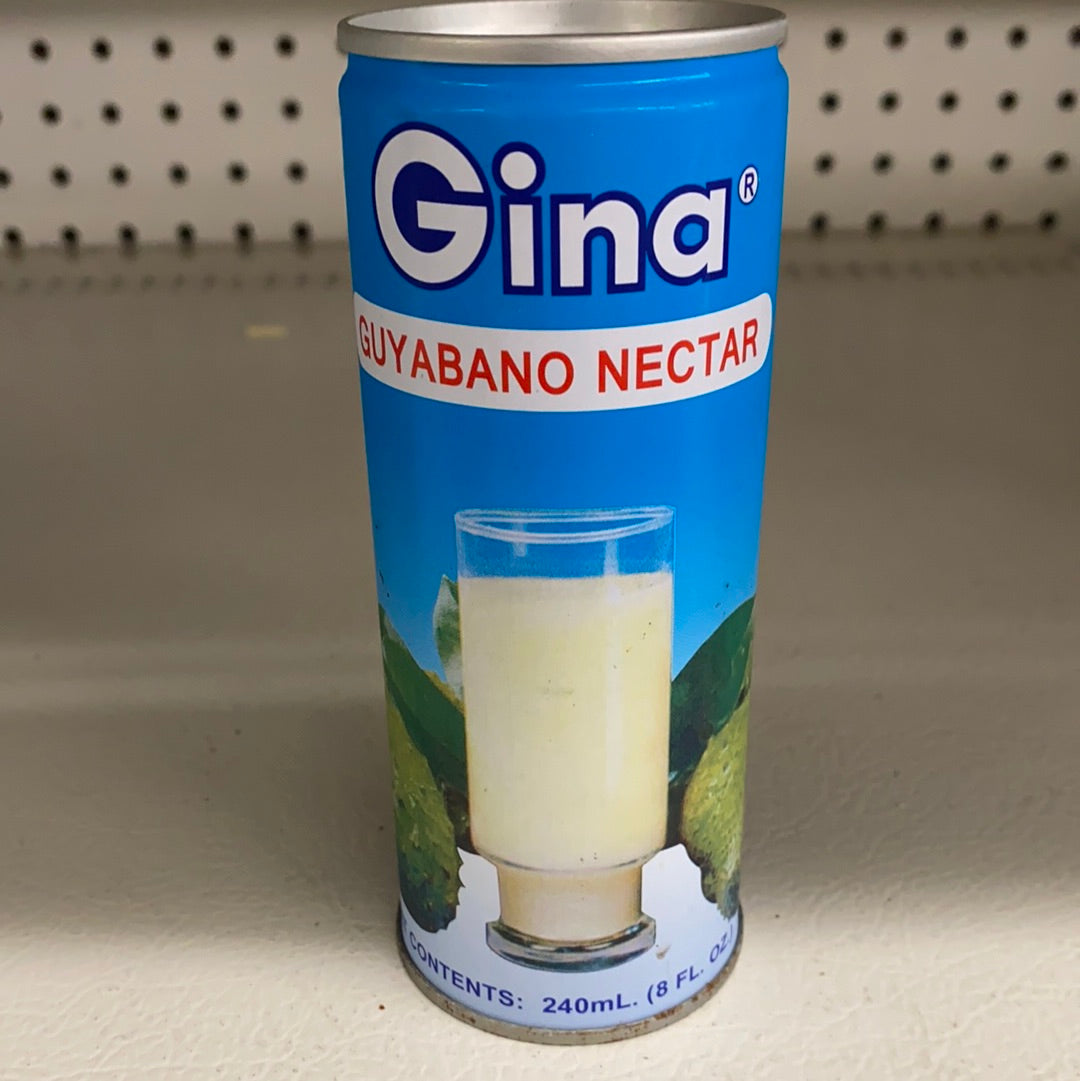 Gina Guyabano Nectar 8 Oz.