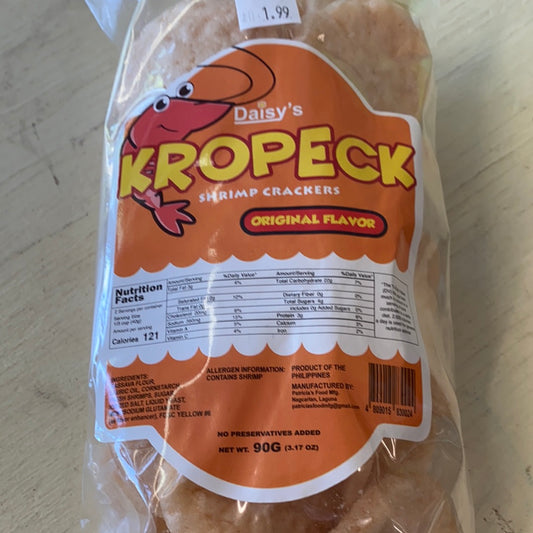 Daisy's Kropeck Shrimp Crackers Original Flavor 3.17 Oz.