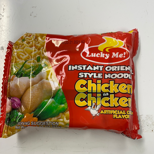 Lucky Me! Chicken na Chicken Instant Noodle Soup- 1.94 oz