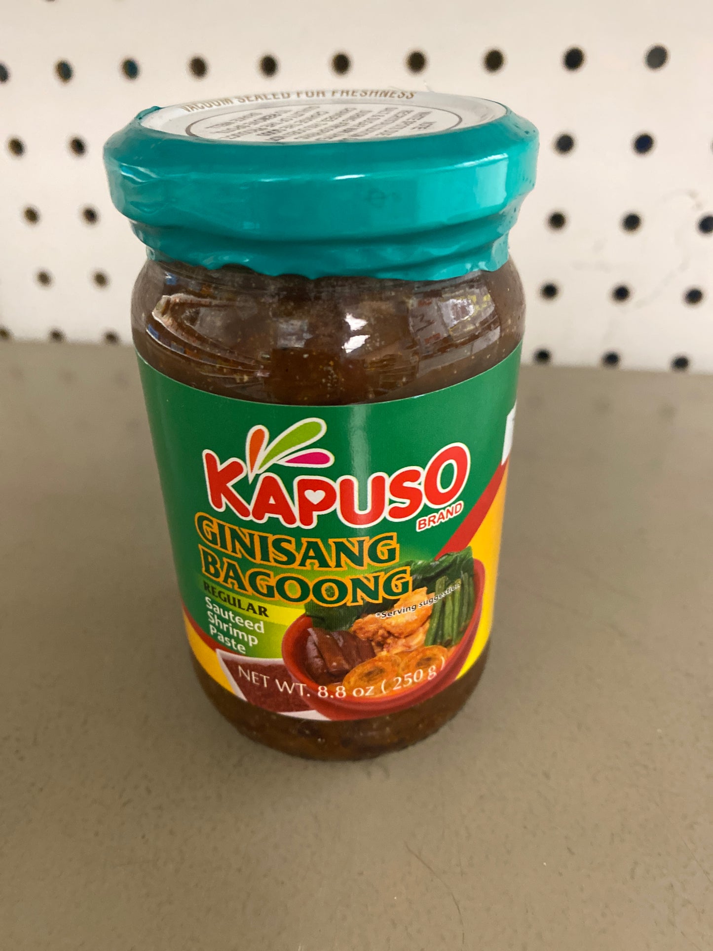 Kapuso Regular Ginisang Bagoong | Regular Sauteed Shrimp Paste - 8.8oz