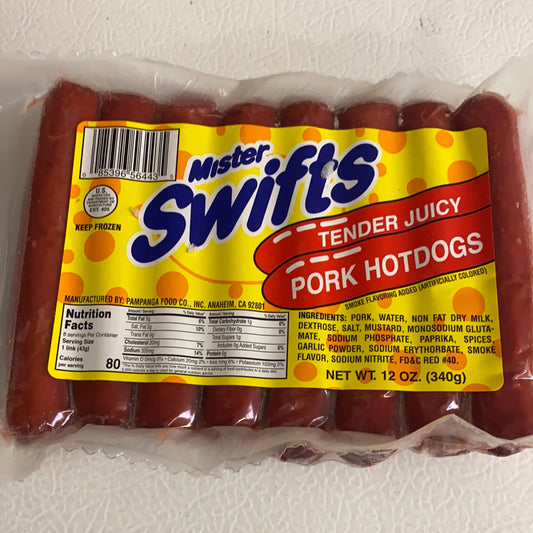 Mister Swift Hotdog Regular - 12 oz