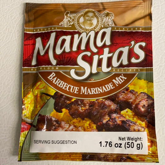 Mama Sitas Barbacue Marinade Mix - 1.76 oz