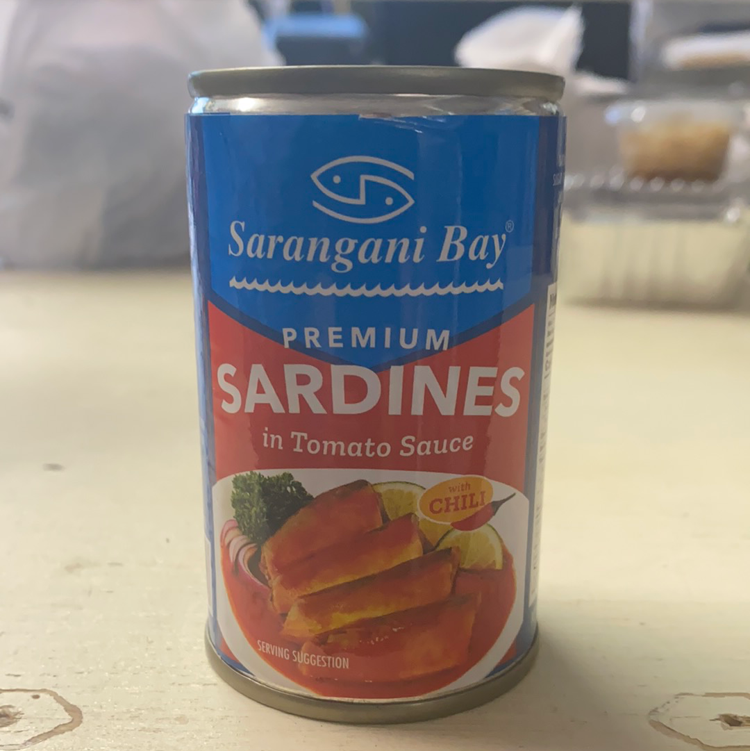 Sarangani Bay Premium Sardines In Tomato Sauce With Chili - 5.47 Oz.