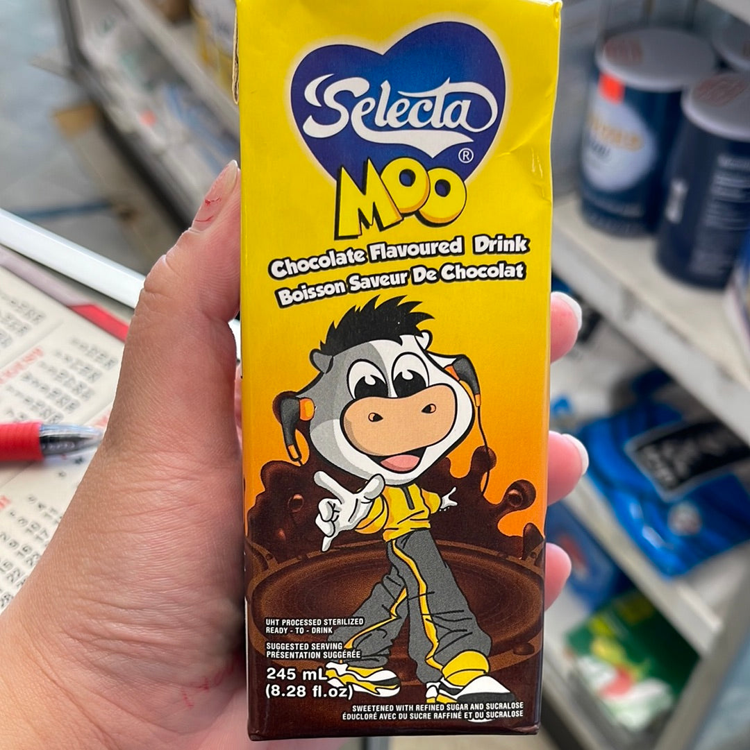 Selecta Moo Chocolate Drink 8.28 Oz
