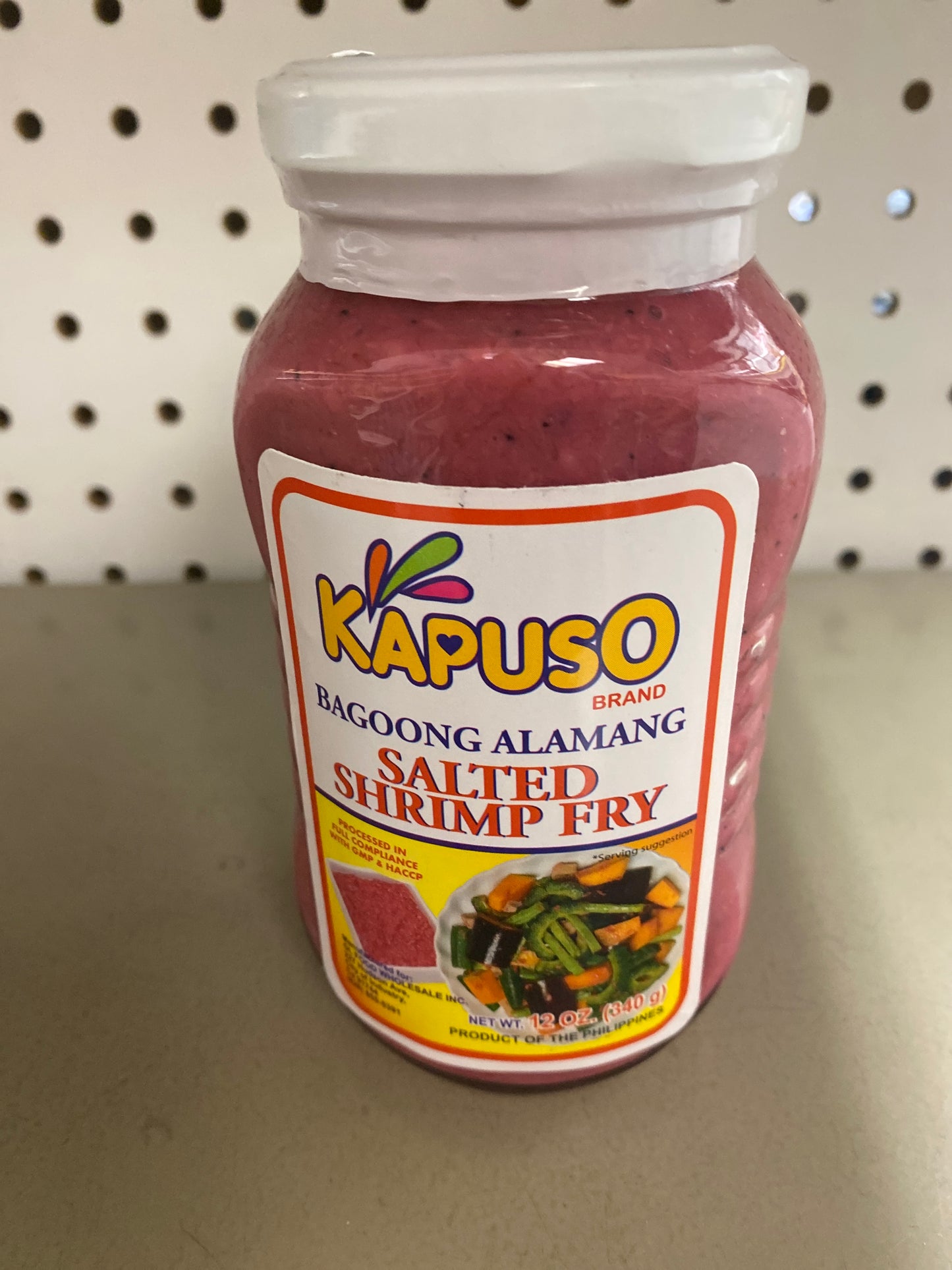 Kapuso Bagoong Alamang | Salted Shrimp Fry - 12oz