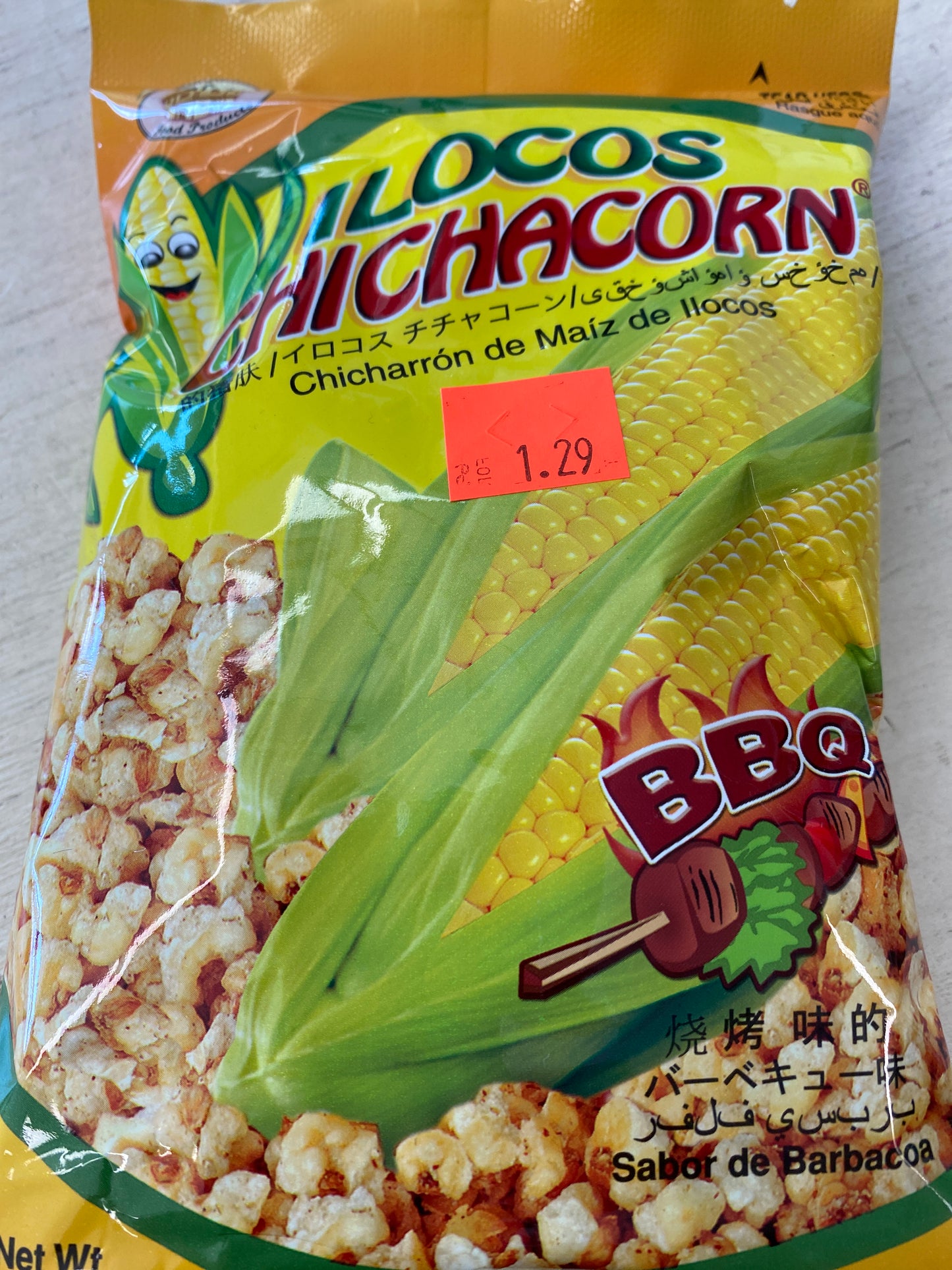 Ilocos Chichacorn BBQ Flavor - 3.53 oz.