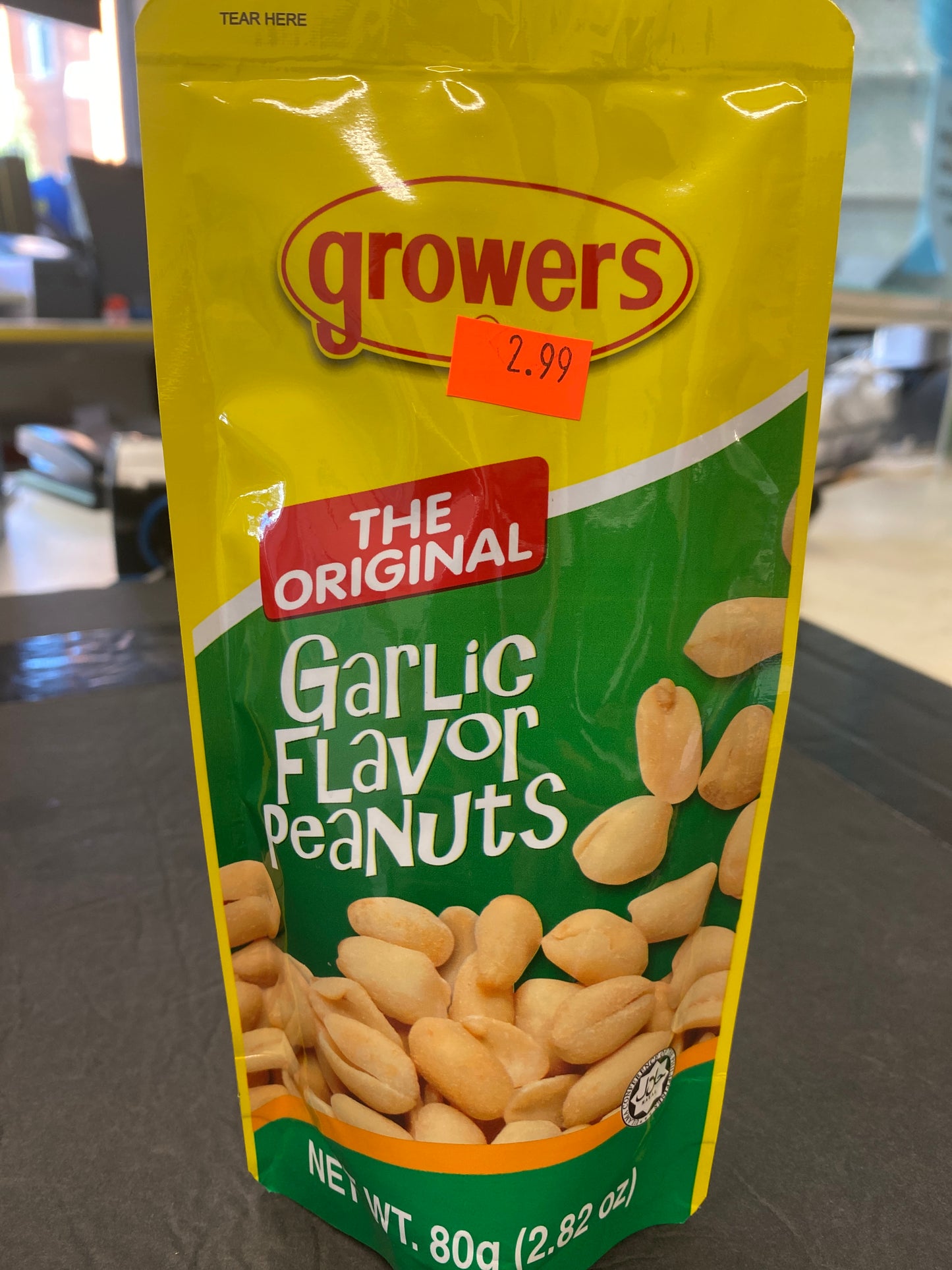 Growers Garlic Flavor Peanuts - 2.82 oz