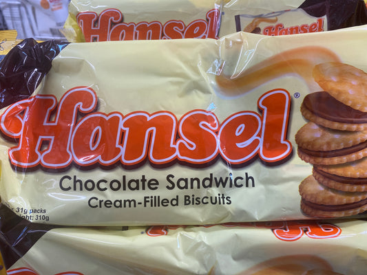 Hansel Chocolate Sandwich Biscuit - 1.30oz