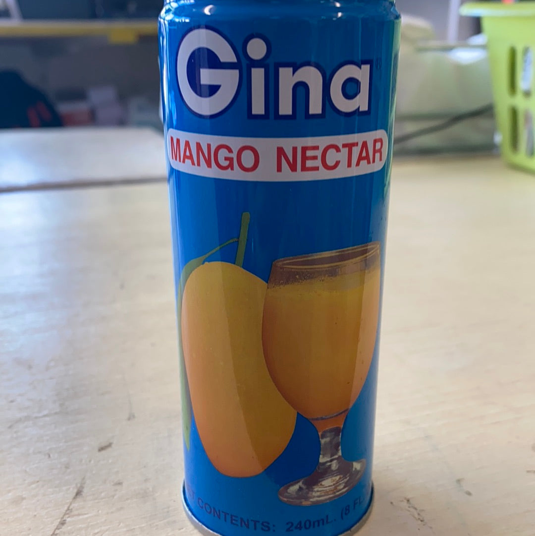 Gina Mango Nectar - 8.5 oz
