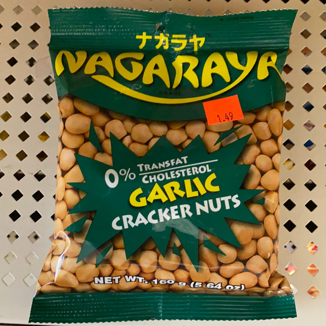 Nagaraya Cracker Nuts Garlic Flavor - 5.64 oz