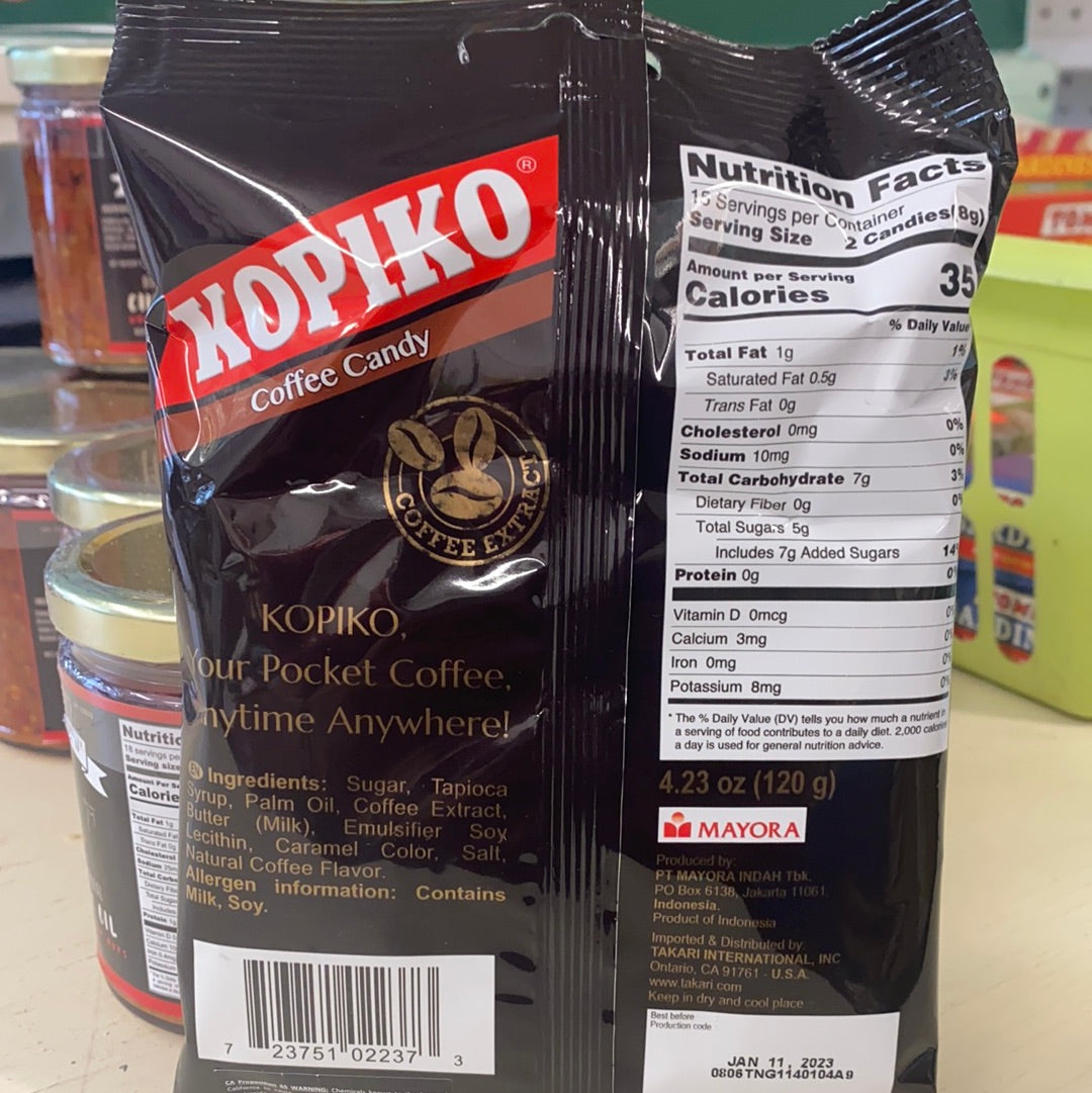 Kopiko Coffee Candy 4.23 Oz.