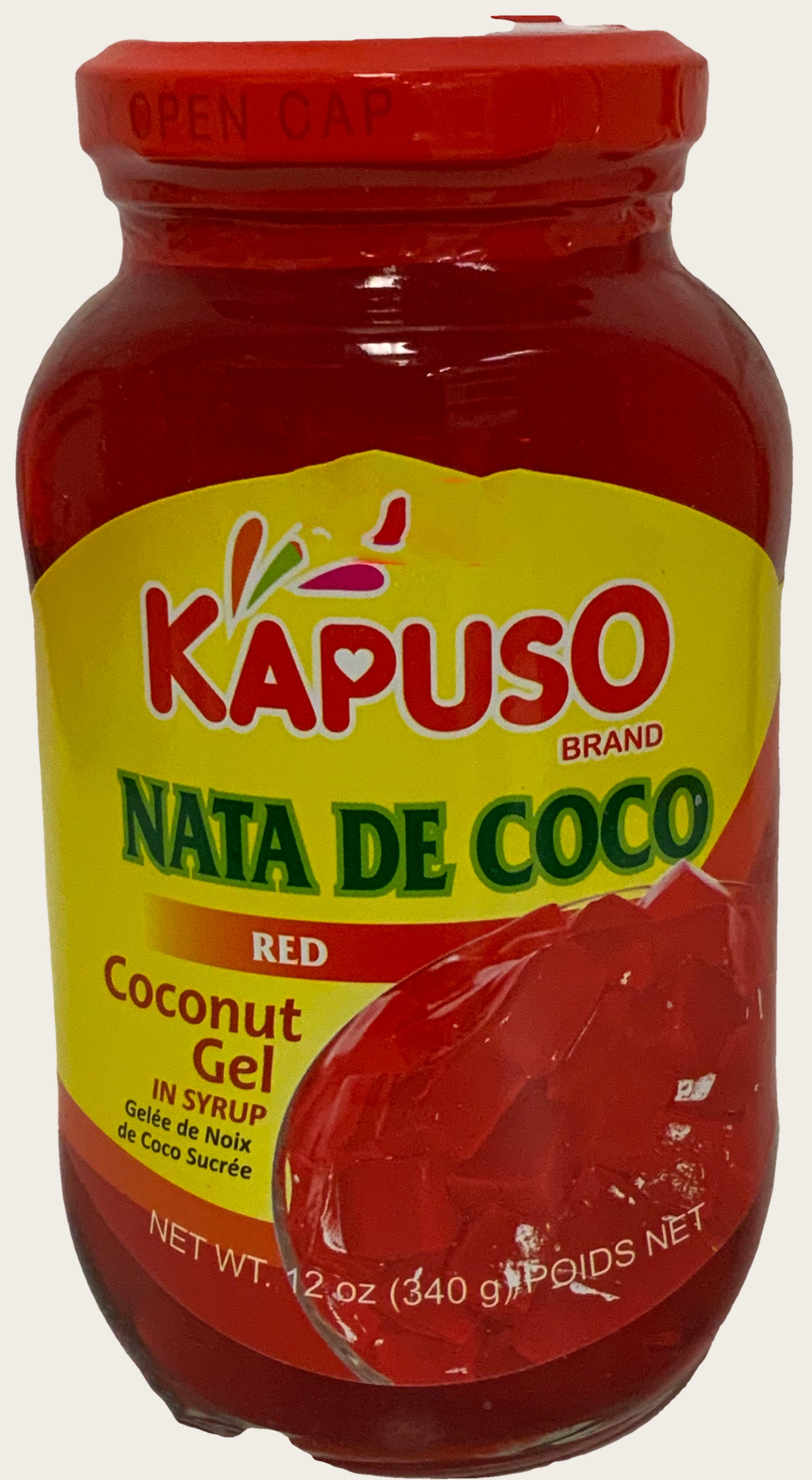 Kapuso Nata de Coco Red - 12 oz