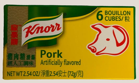 Knorr Pork Bouillon Cubes - 6 cubes