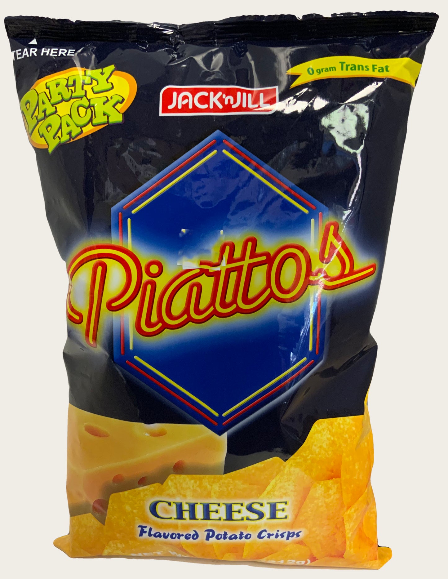 Jack'n Jill Piattos Party Pack Cheese Flavored Potato Chips - 7.48 oz