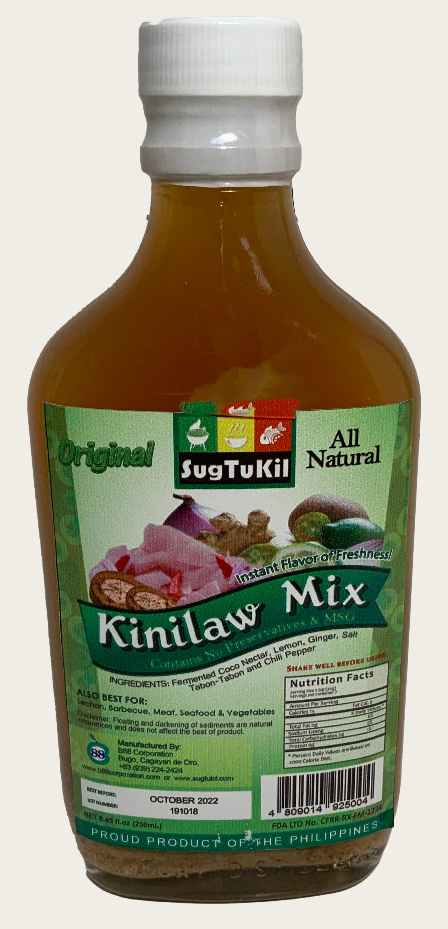 SugTuKil Kinilaw Mix Original - 8.45 oz